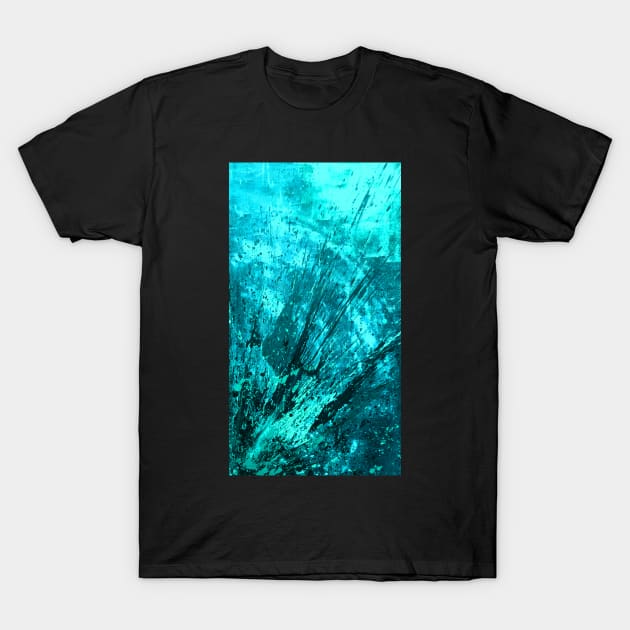 Bright Splash Abstract digitally enhanced painting T-Shirt by SunilAngra